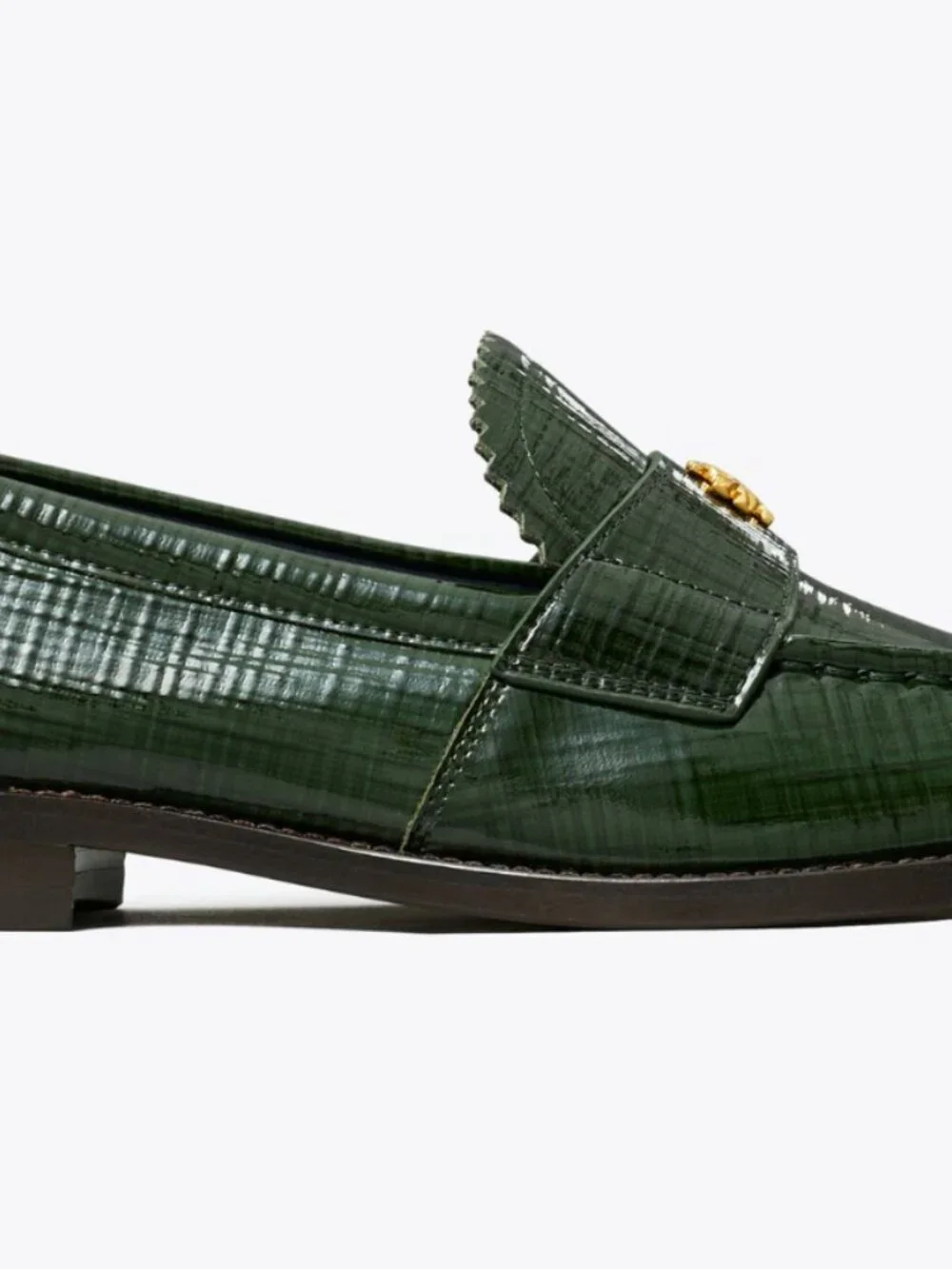 Tory Burch Classic Loafer Dark Everglade Size 7.5